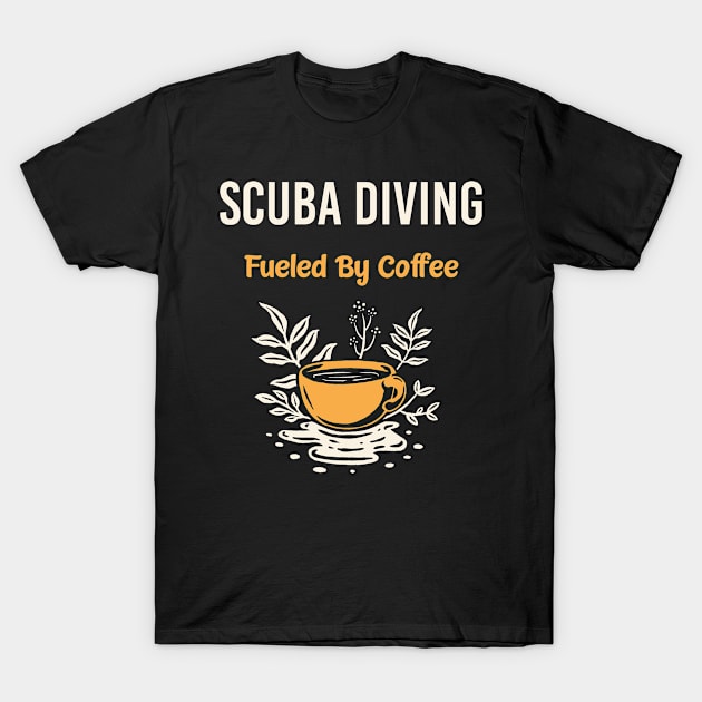 Scuba Diving T-Shirt by flaskoverhand